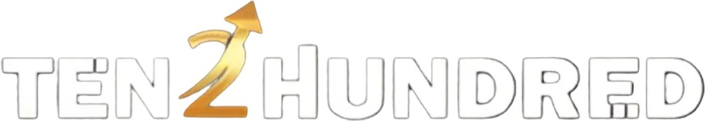 Ten to Hundred logo