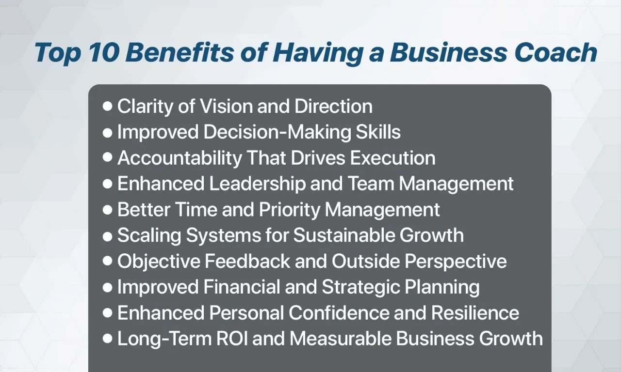 Benefits of Business Coaching