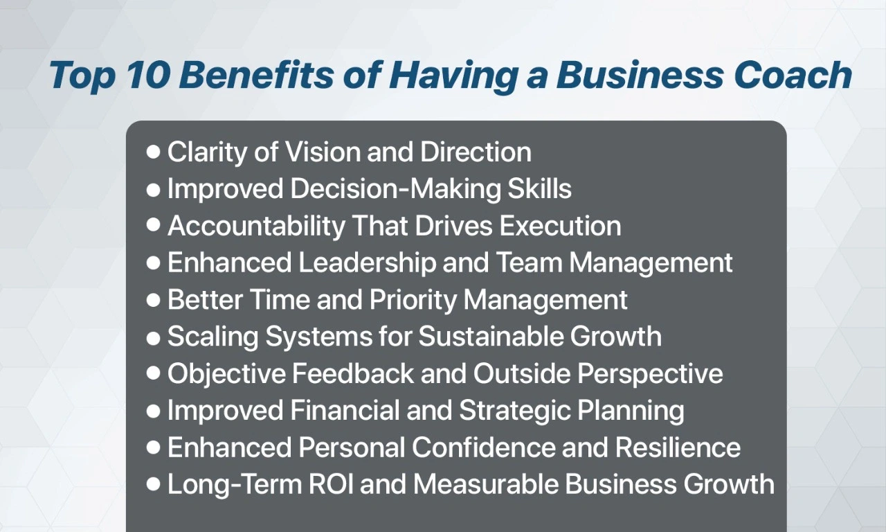 Benefits of Business Coaching