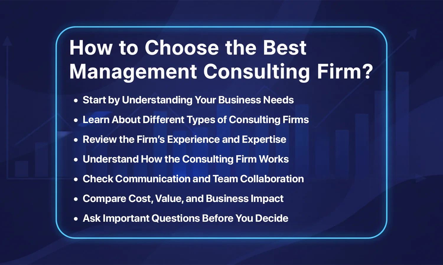 Management consulting firms